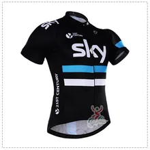 High Quality 2016 Summer Sky Team Bicycle Jersey Men’s Short Sleeve shirt Cycling Jersey Bike maillot Sports Tops XXS-5XL 6XL