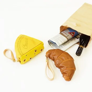 

Bags for women handbag designer Cute Japanese cheese cheese Clutch bag horns purse personalized gift