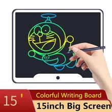 Портативный 1" дюймовый ЖК-планшет для письма, цветной цифровой планшет для рисования, блокноты для рукописного ввода, электронная доска для планшета, ультратонкая доска