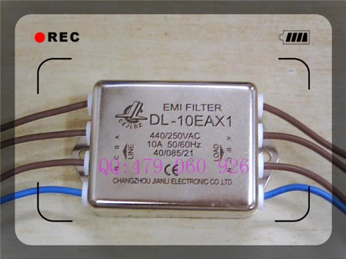 

[ZOB] Jianli EMI power filter DL-10EAX1 three-phase four wire --3PCS/LOT
