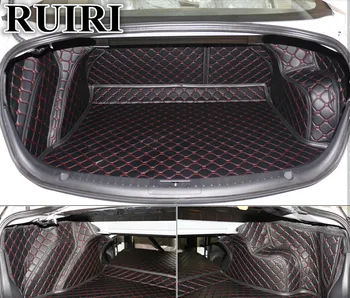 

High quality mats! Special car trunk mats for Mazda 3 sedan 2013-2009 durable boot carpets cargo liner mats for Mazda 3 2011