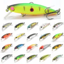 wLure 4.5g 5.9cm Tiny Sinking Minnow Carp Fishing Lure Fresh Water Use Wild Wobble Bronzing and Plating Painting M639