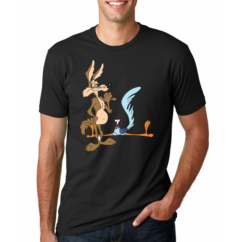 

Wiley Coyote T Shirt Looney Tunes Road Runner Cartoon Movie Funny New From Us