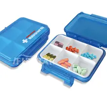 Скидка 20% 7 дней случае таблетки диспенсер комплект кедра Многофункциональный водонепроницаемый комплект проводить независимые наркотиков