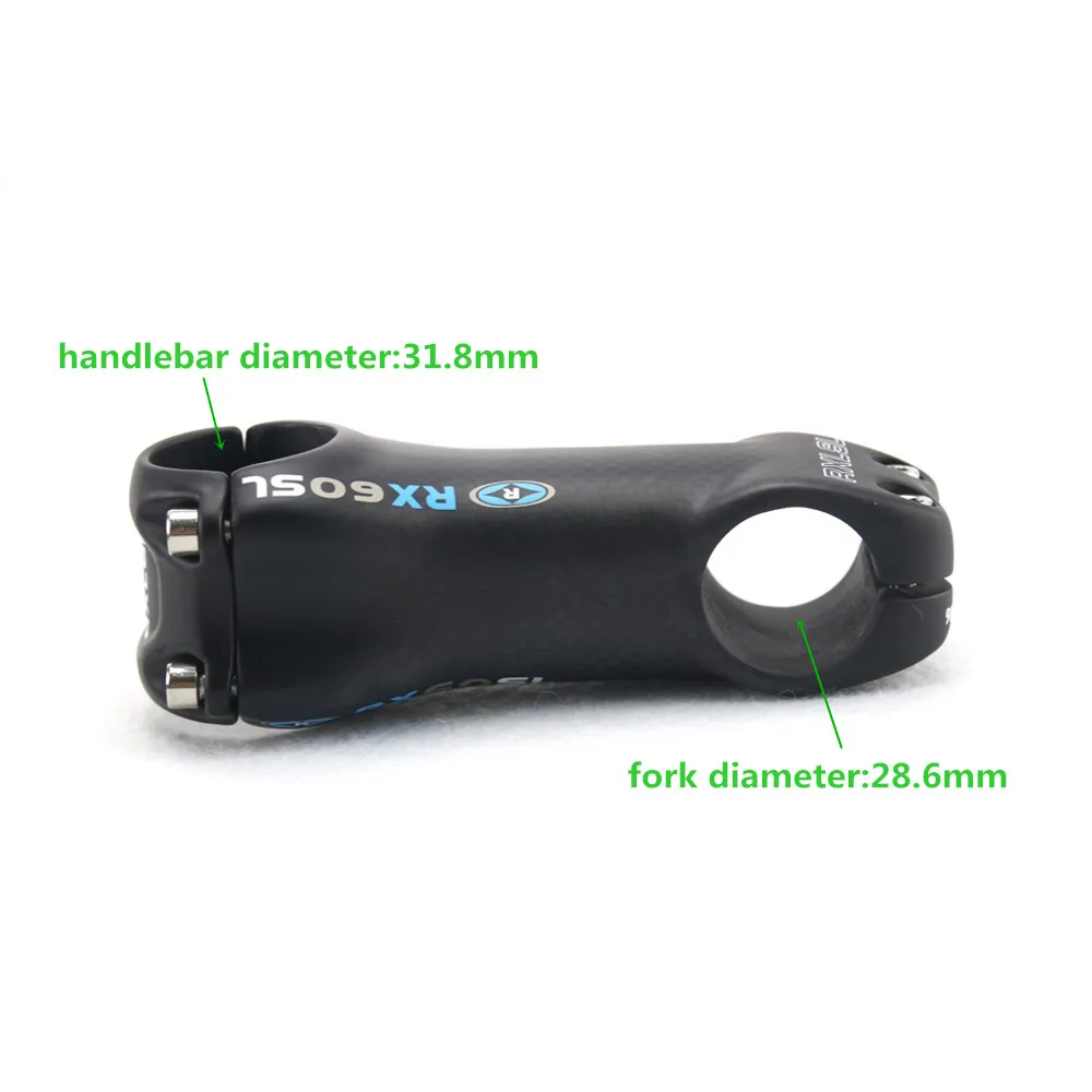 RXL SL Bicycle Bike Carbon Stem 3KUD Matte Stem Carbon RoadMTB 617 Degree 708090100110120130mm Bicycle Stems (7)