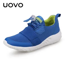 Uovo Children’S Casual Shoes 2018 New Summer New Boys Mesh Slip-On Shoes Girls Sports Breathable Kids Shoes For Girl Sneakers