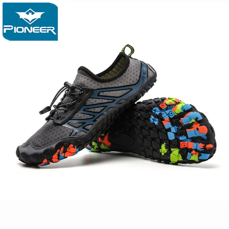 

Upstream Shoes Men Woman Beach Summer Non-slip Outdoor Wading Aqua Shoes Quick Dry Barefoot Beach Sandals Water Shoes