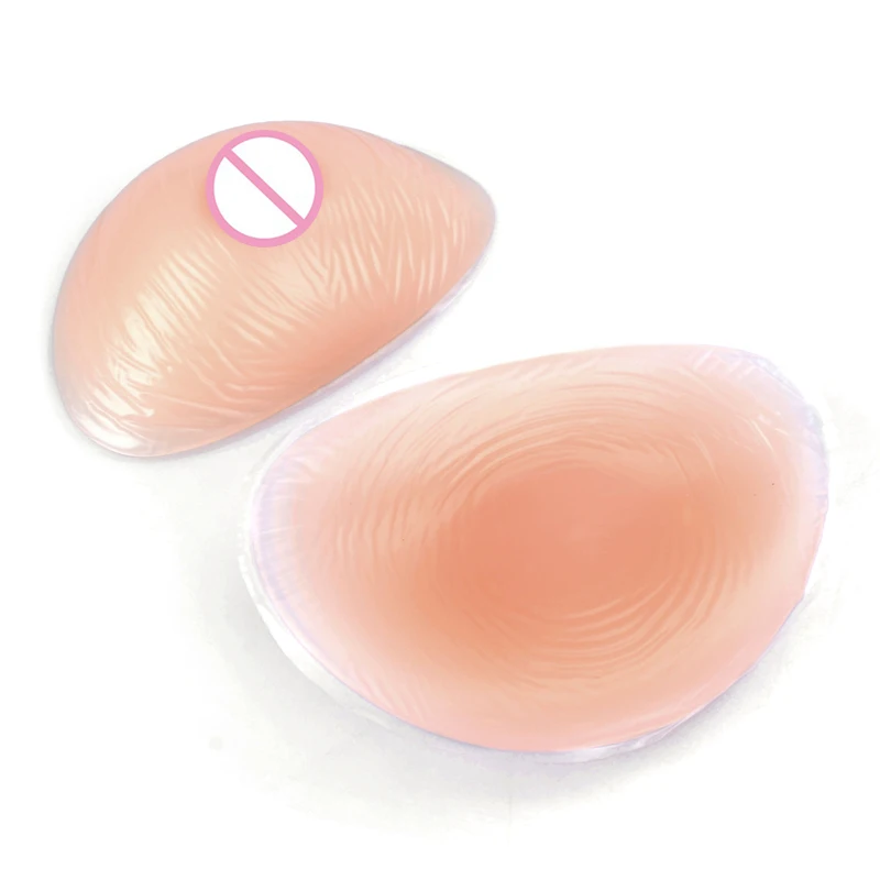 

320g/pair Silicone Artificial Breast for Crossdresser Shemale Fake Boobs False Breasts Push Up Bra Insert Breast Enhancer