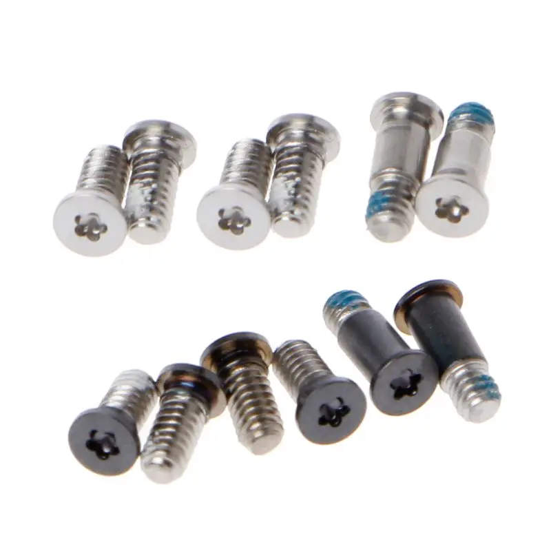 6X Bottom Case Screw Screws Set For Apple Macbook Pro 15.4
