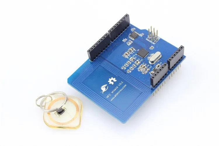 Электронный NFC щит для Arduino UNO 13,56 МГц тег SPI интерфейс NFC RFID PN532 модуль IC Карты Электронный DIY комплект