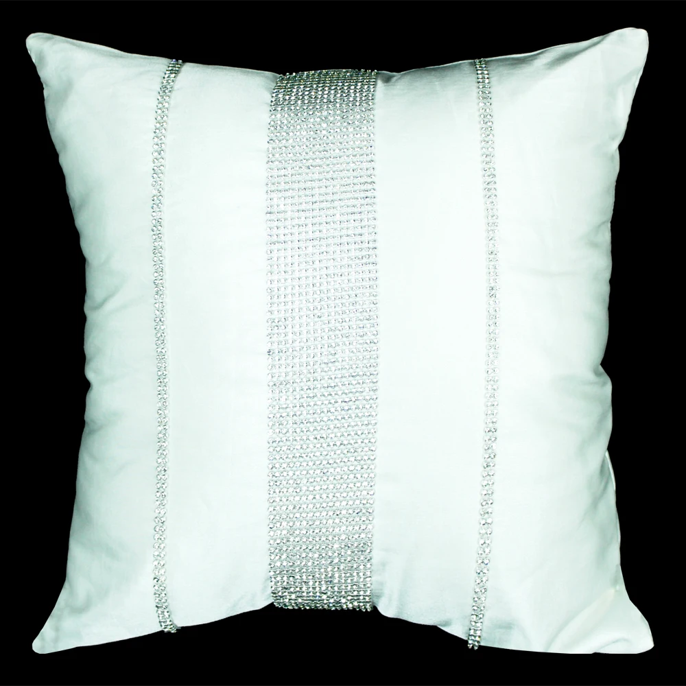 45x45cm luxury diamond good design art cushion cover/pillow case