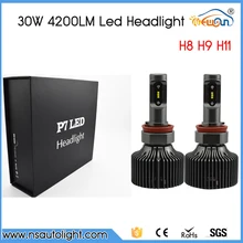 Best Price!!! 2x H8 H9 H11 LED 30W 4200lm White Car DRL Daytime Running Driving Fog Headlight Xenon White Ultra Bright