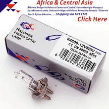 DN-38925 64609 hlx 12 V 50 W 64609hlx 12V50W PG22 зрительный галогеновая лампочка операционной хирургические лампы микроскопический паз лампа