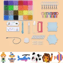 24 цвета, 3000 шт, волшебные шарики для распыления воды, Набор для творчества, игра-головоломка с шариками, веселая 3D головоломка для рукоделия, развивающие игрушки для детей