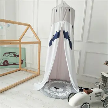 

Baby Bed Canopy Bedcover Mosquito Net Curtain Bedding Dome Tent Room Decor Baby Boy Print Mosquito Net