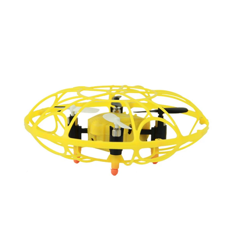 

New design UFO Shape remote control helicopter M75 2.4g 3D Roll flying ball toy MINI rc drone kid educational toy with LED light