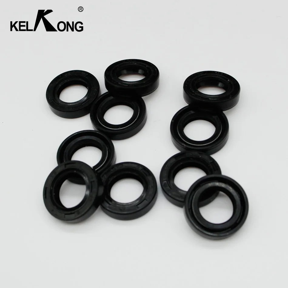 KELKONG 10 шт. сальник для STIHL MS180 MS170 MS250 MS230 пилу 017 018 021 023 025 цепная пила 2 х тактный 15*25*5