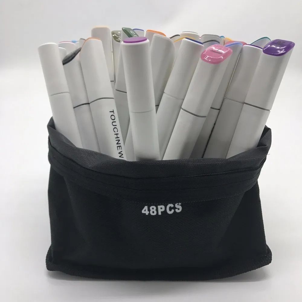 

Students Anime Hand-painted Double Oily art Mark Pen 12 30 40 Color Manga fine markers Sketch comic drawings