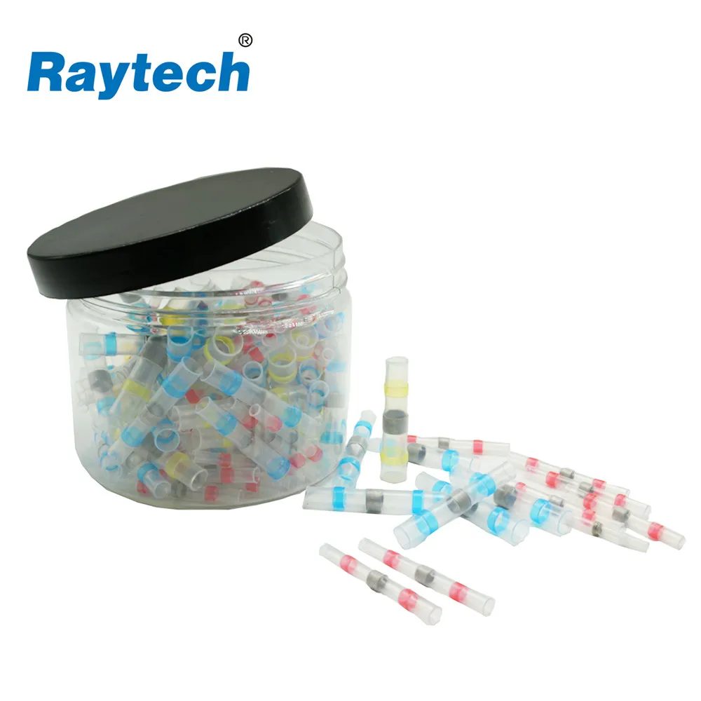 

120Pcs Mixed Heat Shrink Sorder Terminals Waterproof Solder Sleeve Tube Electrical Wire Insulated Butt Connect