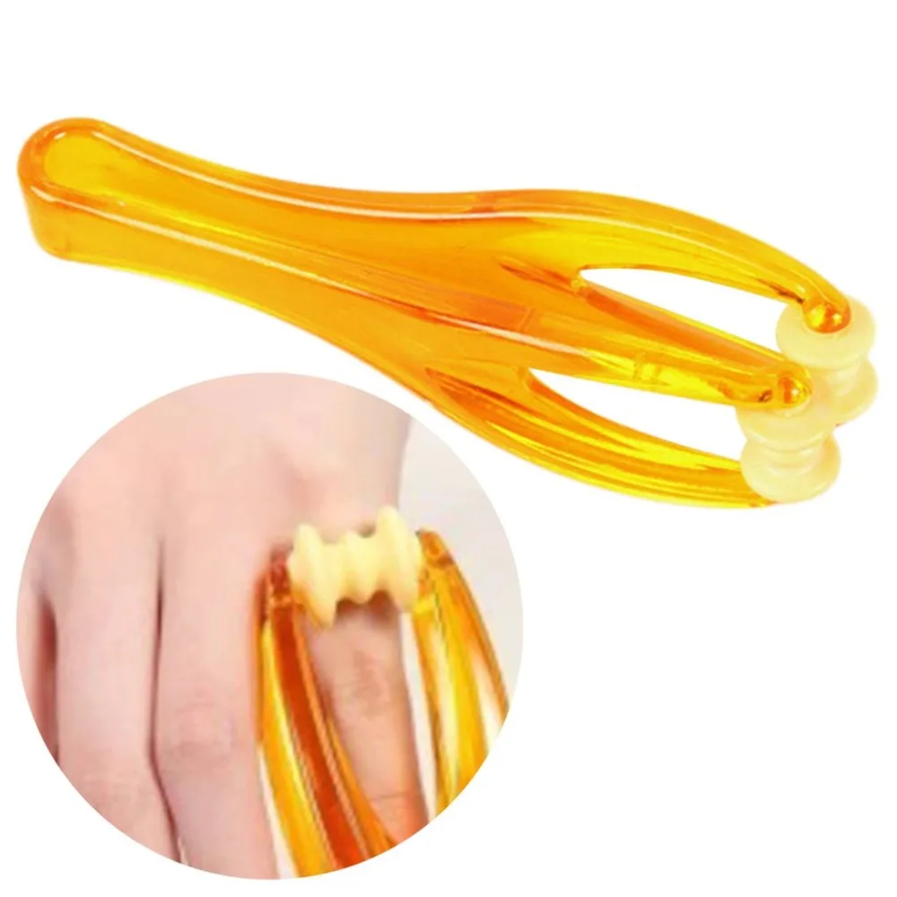 

2 Rollers Finger Massage Relax Finger Hand Joints Massager Plastic Handle Blood Circulation Massage Tool Family Health Care