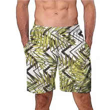 Новые летние модные мужские пляжный большого размера подходят 3D спортивный быстрый сухой повседневные шорты высокого качества W426