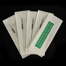 YILONG 3 круглые иглы 100 шт для ручного пера полуперманентный Макияж ручной тумана Ручка иглы r3 микроблейдинг бровей ручка иглы