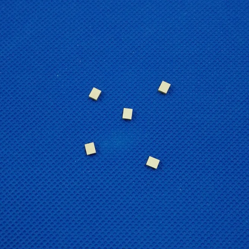 

Piezoelectric Ceramic Plate Transducer 4.2*3.5*1.4 mm-PZT5 Ultrasonic Sensor Energy/Electricity harvesting Sheet Pressure Sheet