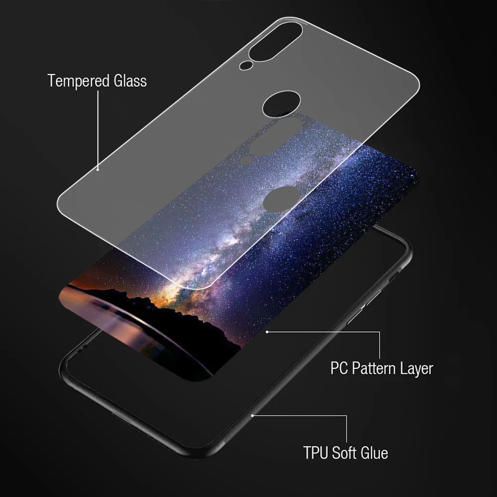 Чехол для телефона Huawei Honor 10 Lite чехол 9 Play 8A 8C 8s 7A 7C Pro 8x Max 9A закаленное стекло