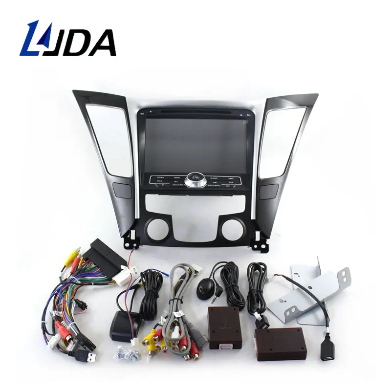 LJDA Android 10 автомобильный dvd-плеер для HYUNDAI SONATA 2012 2013 2Din Автомагнитола gps Навигация стерео Мультимедиа wifi автоаудио