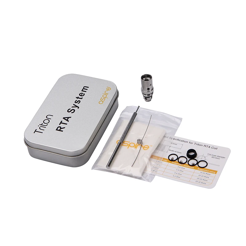 Original Aspire Triton RTA DIY Coil Resistance 0.3-0.9ohm Adjustable for Aspire Triton Tank 01 (3)