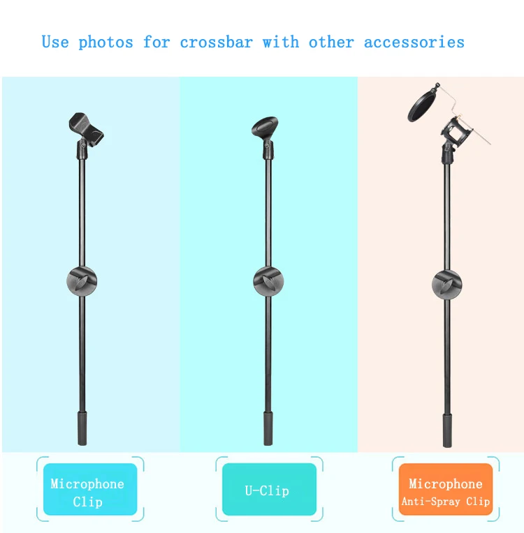 

Photo Studio Shooting 67cm Boom Arm Wheel Clamp Ball Head Phone Hoder Clip Cross Bar Portable Phone Photography Accessories