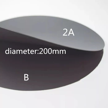 

1pcs 3D Printer part diameter200mm Heatbed Magnetic Adhesive sticker Flex Build Plate 2A+B pc insulation film kit