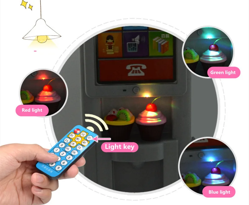 [Best] Большой размер 100 см высокий сенсорный экран пульт дистанционного управления кухонная игрушка настоящая водопроводная электронная звуковая кухонная игрушка для приготовления пищи