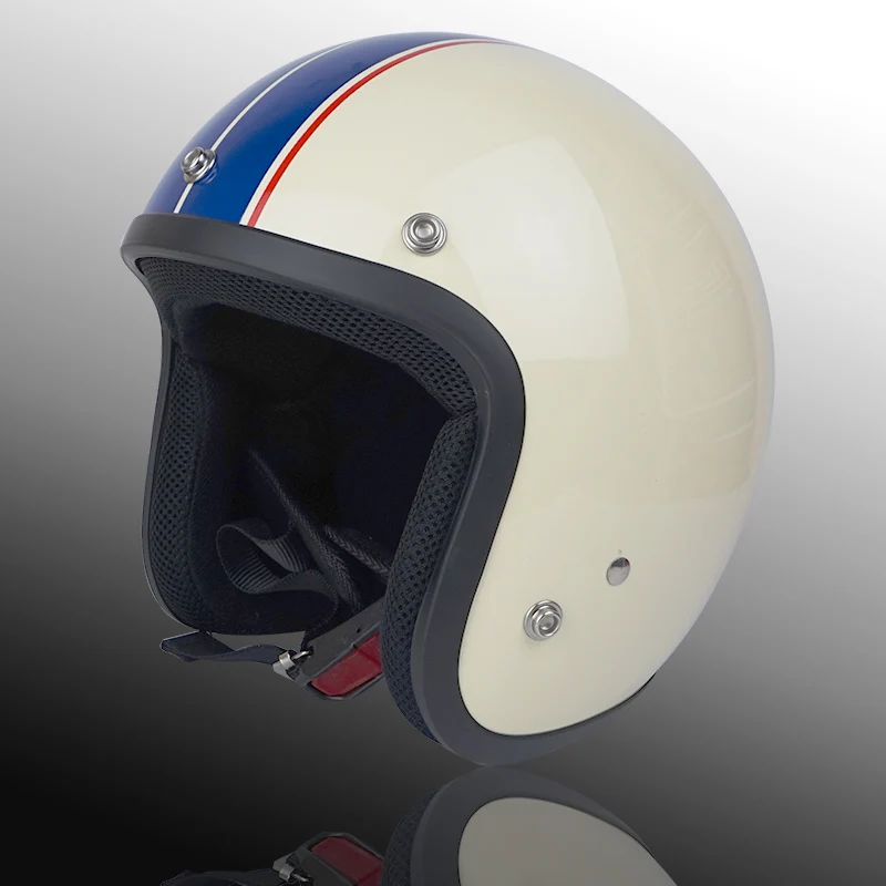 VCOROS V350 винтажный мотоциклетный шлем с открытым лицом Ретро шлемы 3/4 полулицевой шлем для скутера s m l xl XXL