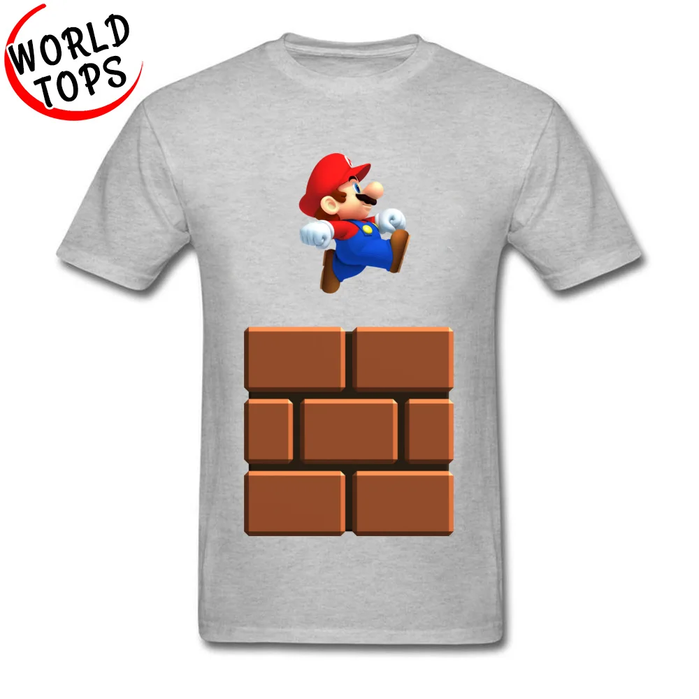 

Mario Game Diagram Funny T-Shirts For Wehrmacht New Listing High Quality Men's Han Solo Interesting Tshirt On Sale Best Gift