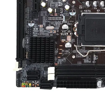 

H61 Desktop Mainboard LGA 1155 Motherboard USB2.0 DDR3 1600/1333 for Interface Upgrade Intel SATA2 Professional Motherboard