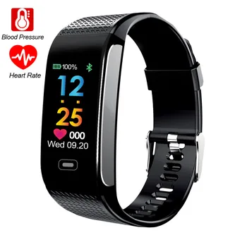 

Smart Band Color LCD Fitness Bracelet Tracker Pedometer Wristband Blood Pressure Heart Rate Monitor Wrist Watch for Android IOS