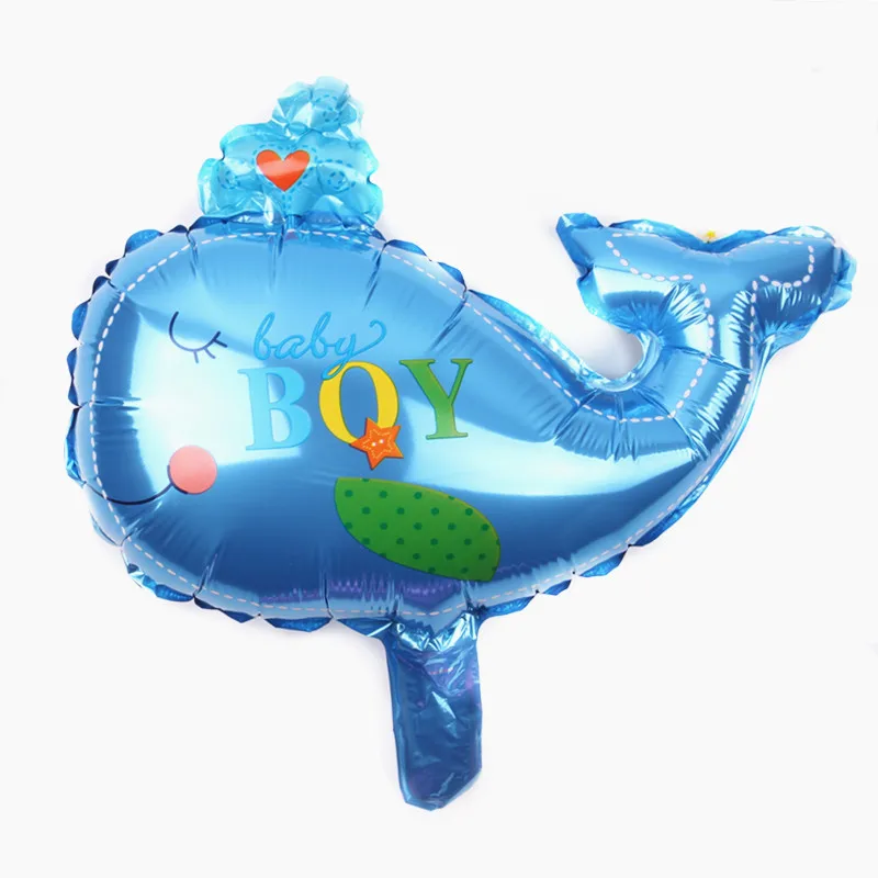 Mini Animal Foil Balloons Kids Birthday Theme Decorations Fish Balls Inflatable Toys Baby Shower Animal Party Balls Decor