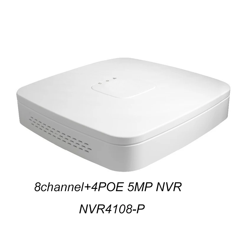 8-канальный сетевой видеорегистратор 4POE NVR4108-P P2P HDMI USB VGA ONVIF 5MP 4MP 3MP 2MP NVR |