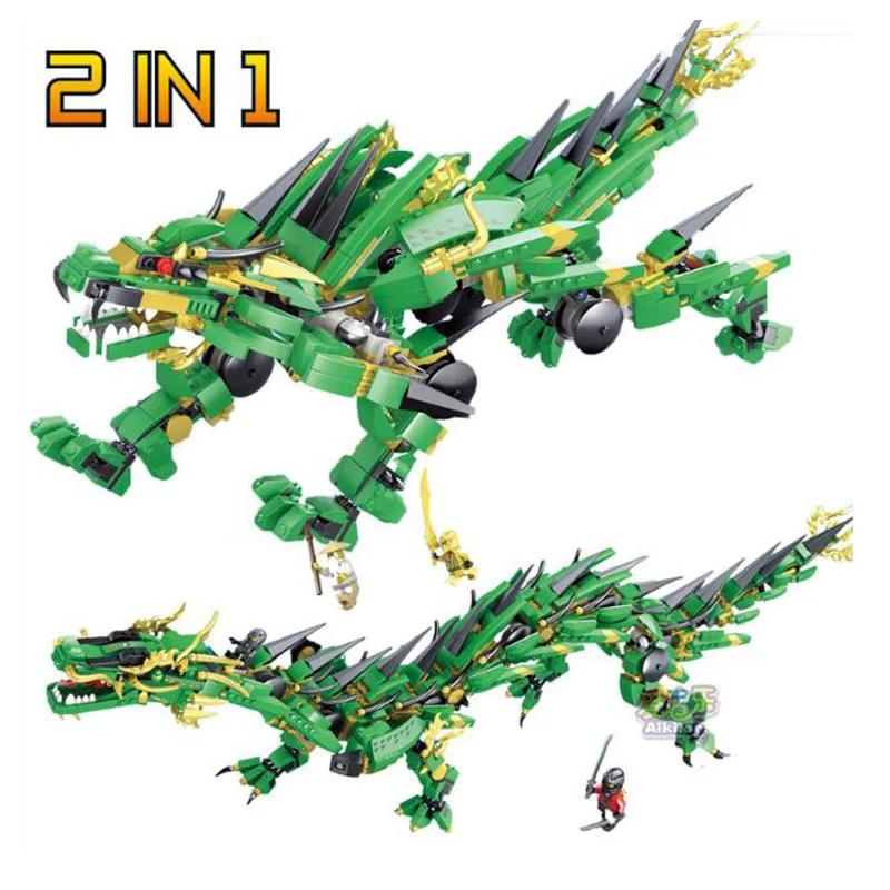 

Flying colorful mix dragon Building Blocks Bricks Toys Children Model Gifts Compatible With LegoINGly NinjagoINGly player