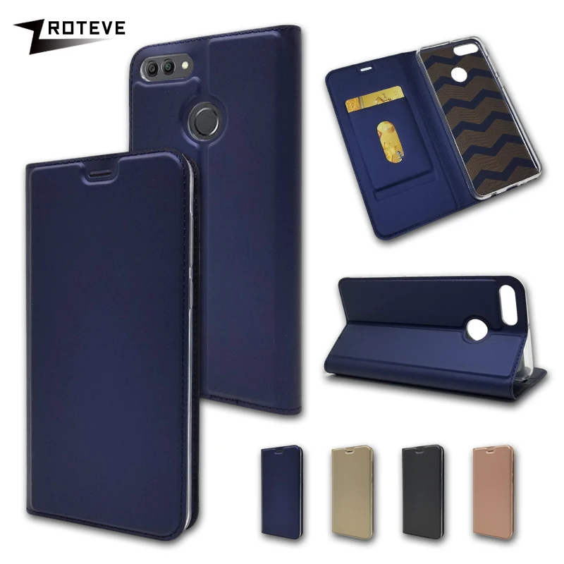 

Case On Y9 2018 ZROTEVE PU Leather Magnetic Cover Card Pocket Design Wallet Case For Huawei Y 9 Y9 2018 Phone Case Funda 5.93"