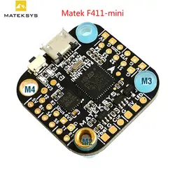 Матек Системы 20*20 мм F411-mini мини F4 Полет контроллер AIO OSD BEC и Светодиодные ленты для Радиоуправляемый Дрон Quadcopter модели запасные части DIY