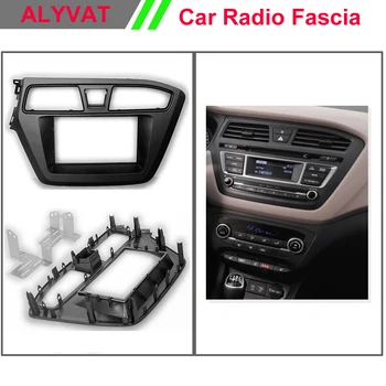 

DOUBLE DIN Dash Radio Facia for 2014 2015 HYUNDAI i-20, i20 (Left Hand Drive) CD Panel Fascia Kit Fitting face Plate Frame