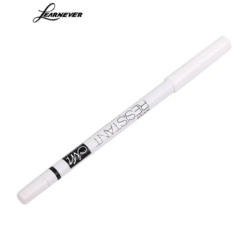 LEARNEVER White Eyeliner Pencil Waterproof Long Lasting Eye Brighten