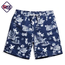 QIKERBONG быстросохнущие мужские пляжные шорты Плавки мужские пляжные шорты полиэстер мужские Новые Шорты повседневные шорты