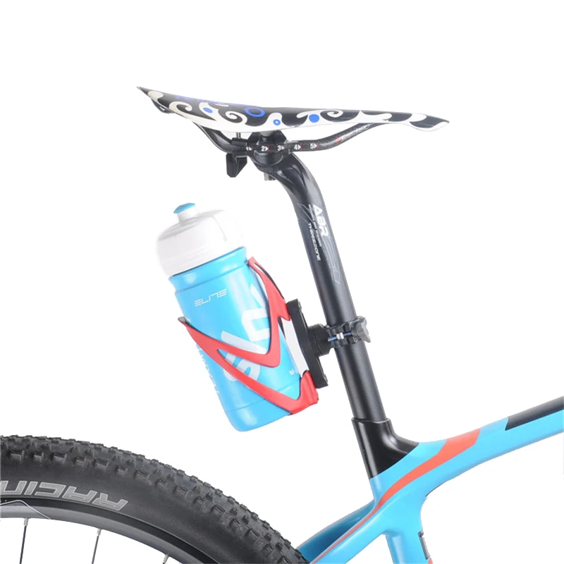 Bicycle Bottles Cage Holder Adapter 360 Degree Rotation Bike Handlebar Bicycle Seat Post Water Bottles Mount Adapter PA0102 (10)