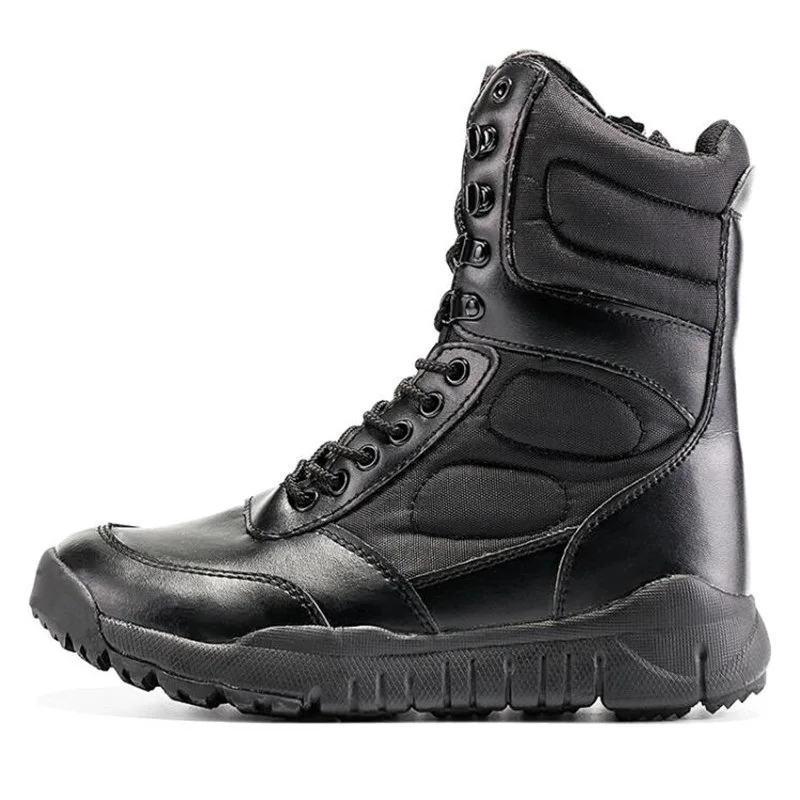 Новинка армейские ботинки мужские тактические и дышащие на молнии East Wolf|boots