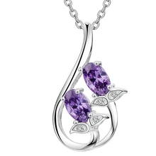 Посеребренные модные ювелирные изделия ожерелье кулон WN1797