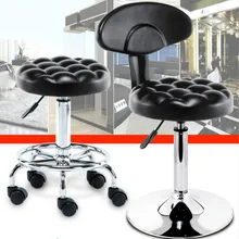 Модный барный стул PU табурет поворотный Лифт барный стул Гибкая спинка кресла высокий стул хлопок и лен красота барный стул