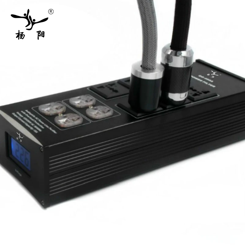 Блок питания YYAUDIO HIFI с индикатором напряжения|power socket|power supply socketpower filter |